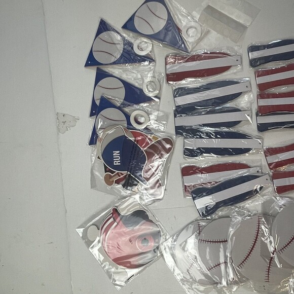 Baseball Party Decorations Kit Theme Birthday - Picture 4 of 9